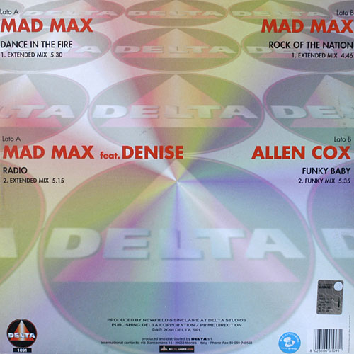 RADIO / MAD MAX feat. DENISE (DELTA1091)