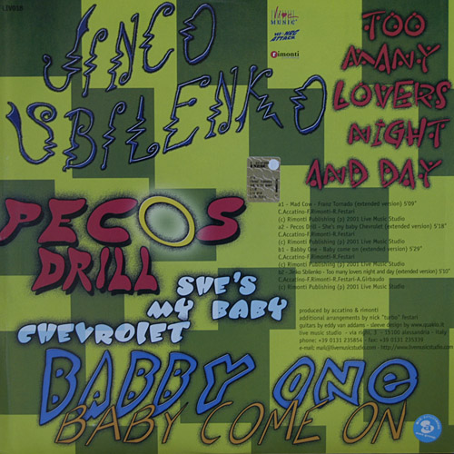 BABY COME ON / BABBY ONE (LIV018b)